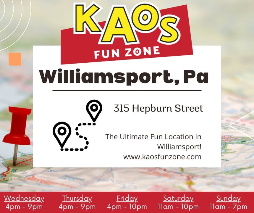 Looking for something FUN to do in Williamsport?