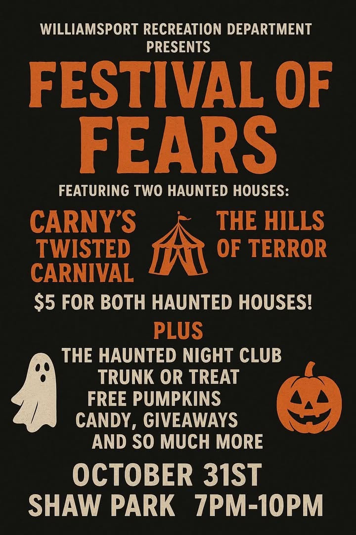🎃👻 Join us at the Festival of Fears!