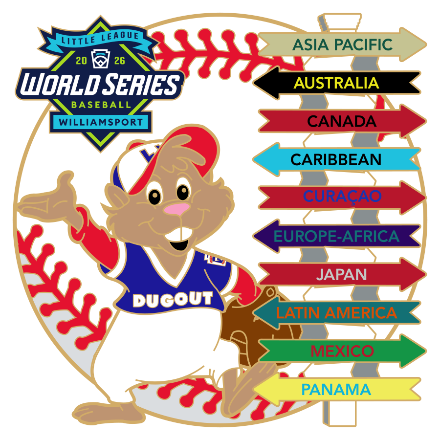 Wilson Trophy Company x Little League pin
