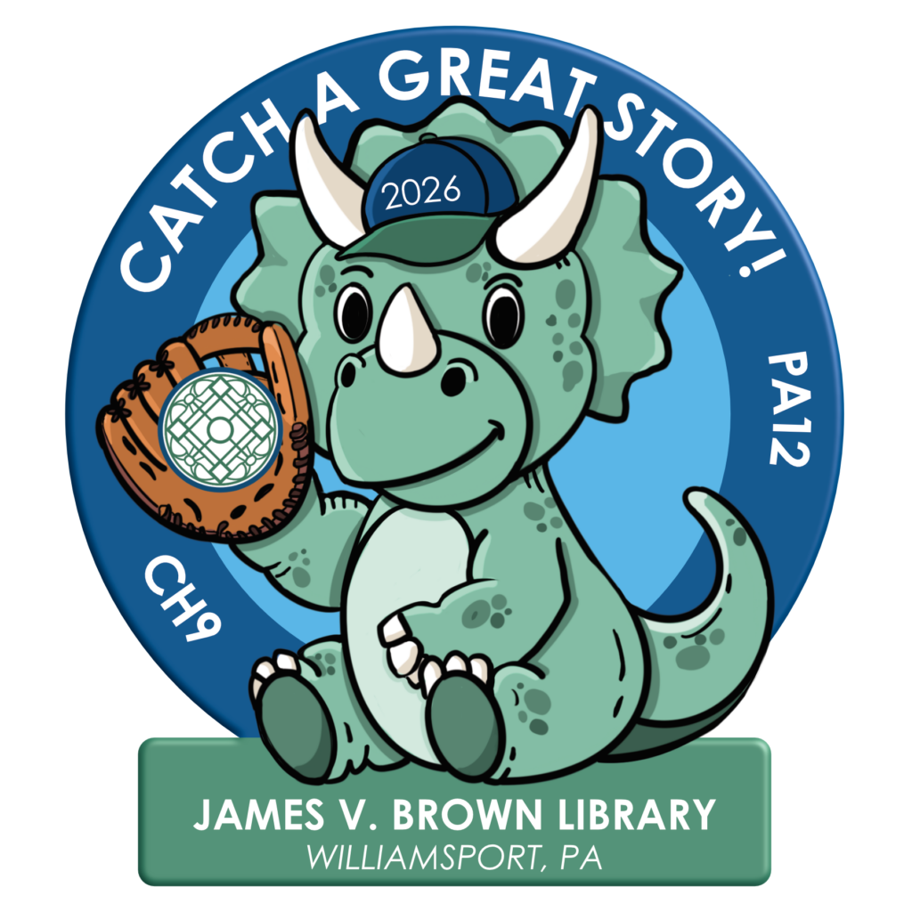 James V. Brown Library pin