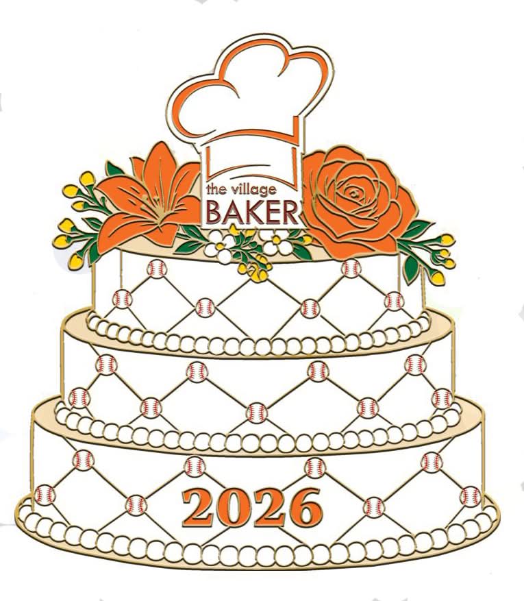 The Village Baker pin