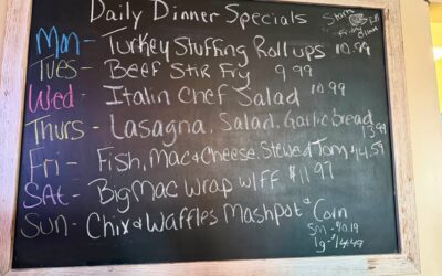 ⚾️ Weekly Dinner Specials!