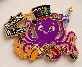Lycoming Arts pin