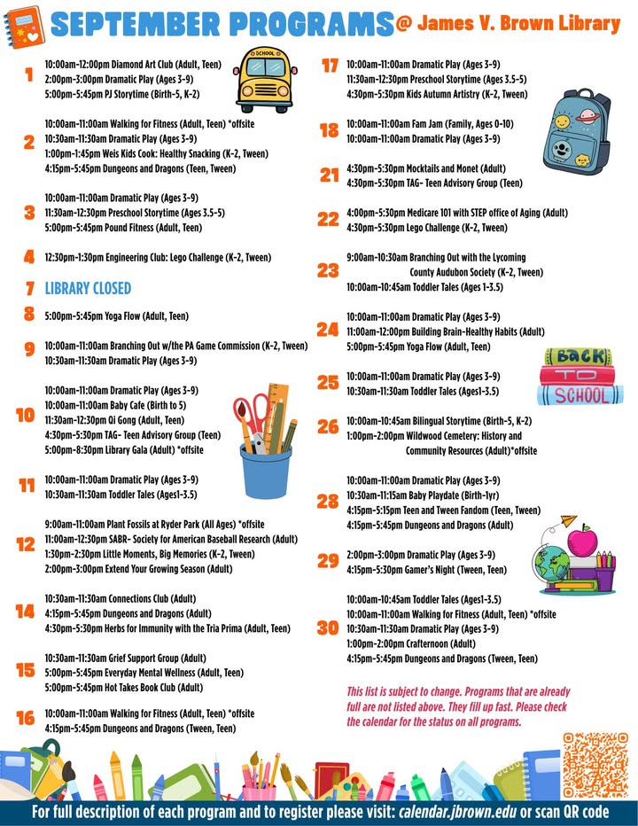 Summer may be ending, but the fun doesn’t have to!