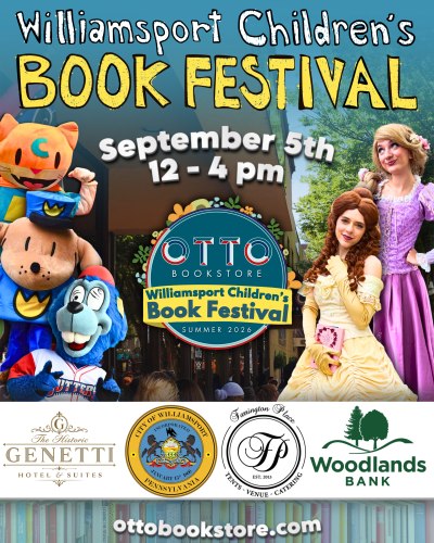 The Children’s Book Festival will be held Saturday, 9/5, at Otto Bookstore