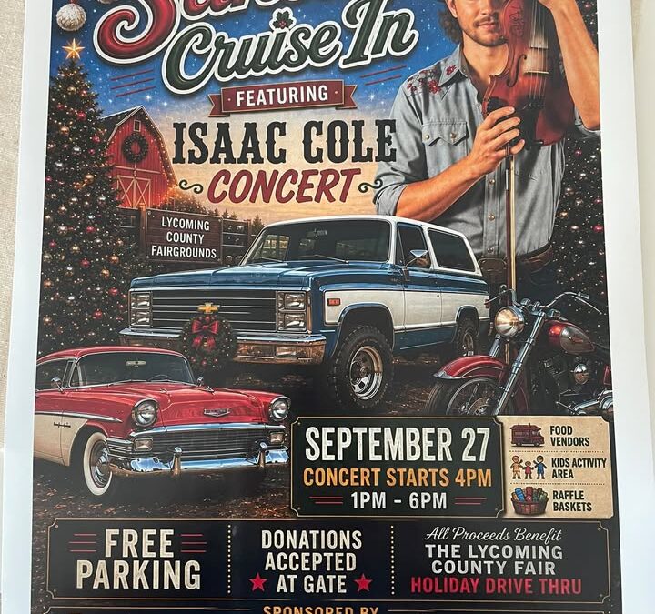 Should be a fun time at Lycoming County Fair!